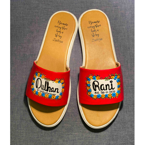 Dulhan Rani Red Slides