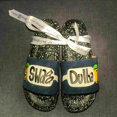 Swag Dulha Denim Slides